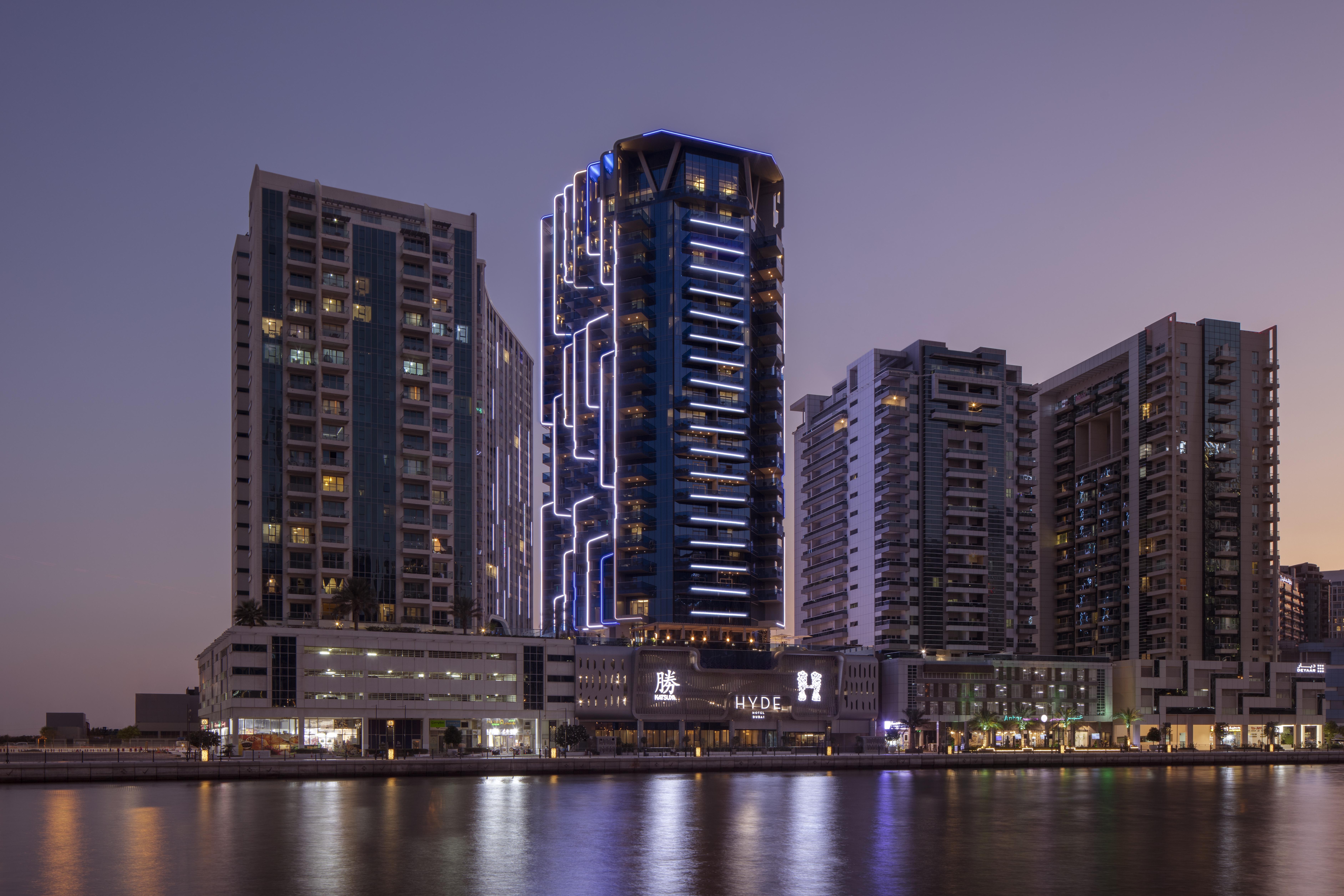 Hyde Hotel Dubái Exterior foto